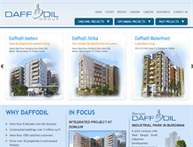 Tablet Screenshot of daffodilgroup.com